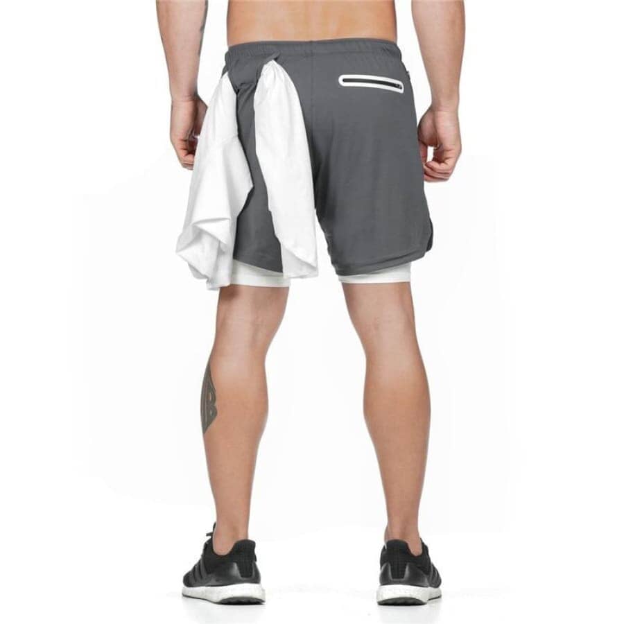Short Esportivo Para Treino 2 em 1  Air Effect  Leve e Confortável