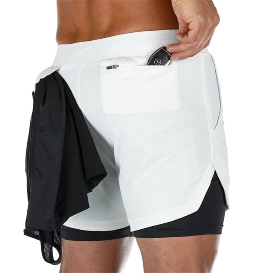 Short Esportivo Para Treino 2 em 1  Air Effect  Leve e Confortável