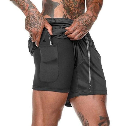 Short Esportivo Para Treino 2 em 1  Air Effect  Leve e Confortável