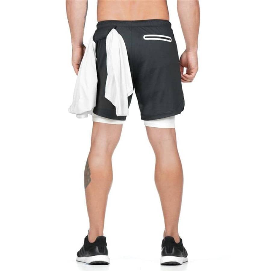 Short Esportivo Para Treino 2 em 1  Air Effect  Leve e Confortável