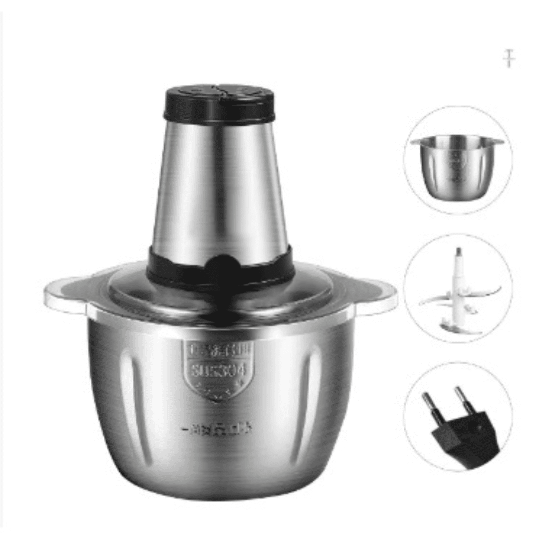 MULTI PROCESSADOR DE ALIMENTOS INOX - Pica, Tritura e Moe