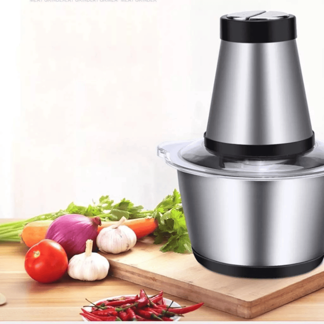 MULTI PROCESSADOR DE ALIMENTOS INOX - Pica, Tritura e Moe