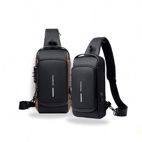 Mochila Anti-Furto  Slim Bag com Senha e Carregador USB